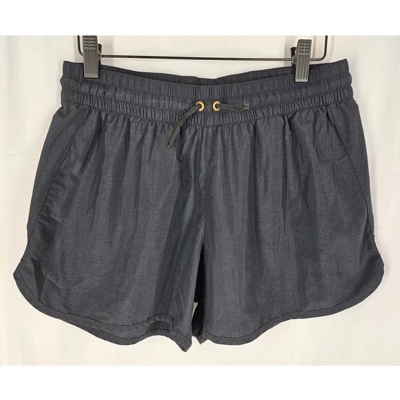 COLUMBIA Black Women's Shorts - Medium, with Back Pocket and Drawstring - Picture 2 of 13